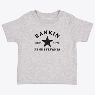 Rankin Pennsylvania Star Toddler T-Shirt