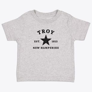 Troy New Hampshire Star Toddler T-Shirt