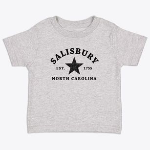 Salisbury North Carolina Star Toddler T-Shirt