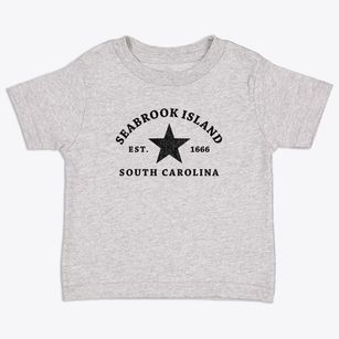 Seabrook Island South Carolina Star Toddler T-Shirt