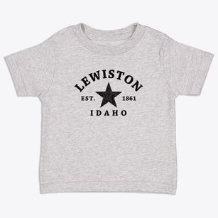 Lewiston Idaho Star Toddler T-Shirt
