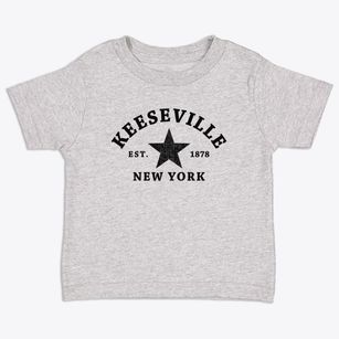Keeseville New York Star Toddler T-Shirt