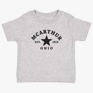 Mcarthur Ohio Star Toddler T-Shirt