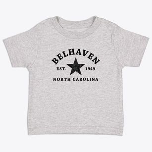 Belhaven North Carolina Star Toddler T-Shirt