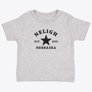 Neligh Nebraska Star Toddler T-Shirt