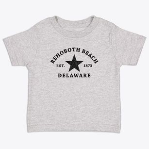 Rehoboth Beach Delaware Star Toddler T-Shirt