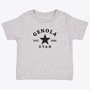 Genola Utah Star Toddler T-Shirt