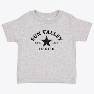 Sun Valley Idaho Star Toddler T-Shirt