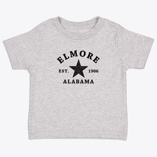 Elmore Alabama Star Toddler T-Shirt
