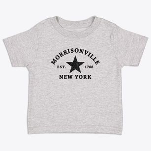 Morrisonville New York Star Toddler T-Shirt