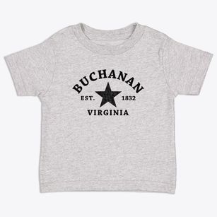 Buchanan Virginia Star Toddler T-Shirt