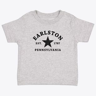 Earlston Pennsylvania Star Toddler T-Shirt