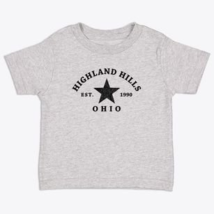 Highland Hills Ohio Star Toddler T-Shirt