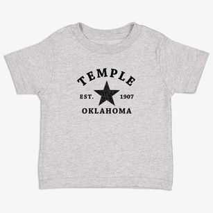 Temple Oklahoma Star Toddler T-Shirt