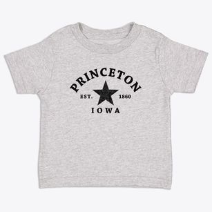 Princeton Iowa Star Toddler T-Shirt