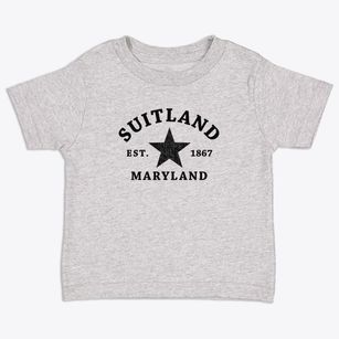 Suitland Maryland Star Toddler T-Shirt