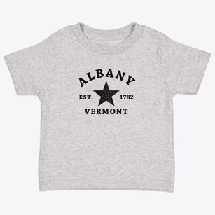 Albany Vermont Star Toddler T-Shirt