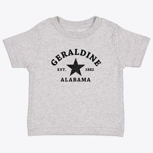 Geraldine Alabama Star Toddler T-Shirt