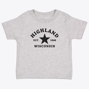 Highland Wisconsin Star Toddler T-Shirt