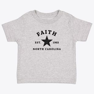 Faith North Carolina Star Toddler T-Shirt