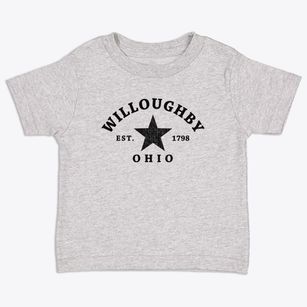 Willoughby Ohio Star Toddler T-Shirt