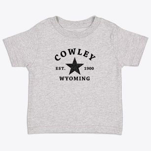 Cowley Wyoming Star Toddler T-Shirt