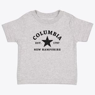 Columbia New Hampshire Star Toddler T-Shirt