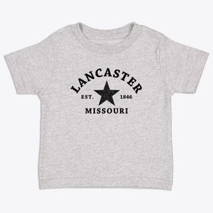 Lancaster Missouri Star Toddler T-Shirt