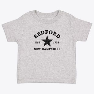 Bedford New Hampshire Star Toddler T-Shirt