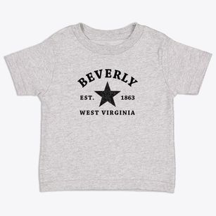 Beverly West Virginia Star Toddler T-Shirt