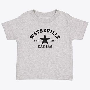 Waterville Kansas Star Toddler T-Shirt