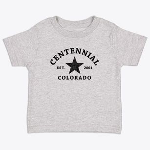 Centennial Colorado Star Toddler T-Shirt