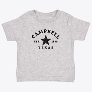 Campbell Texas Star Toddler T-Shirt