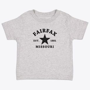 Fairfax Missouri Star Toddler T-Shirt
