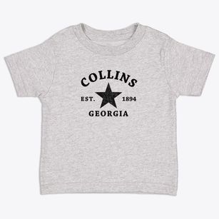 Collins Georgia Star Toddler T-Shirt