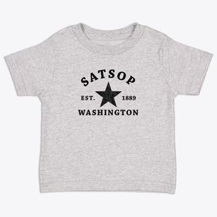Satsop Washington Star Toddler T-Shirt