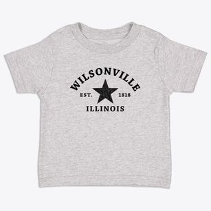 Wilsonville Illinois Star Toddler T-Shirt