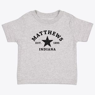 Matthews Indiana Star Toddler T-Shirt