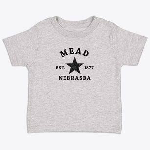 Mead Nebraska Star Toddler T-Shirt