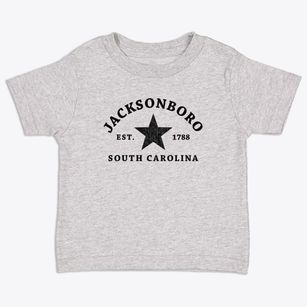 Jacksonboro South Carolina Star Toddler T-Shirt