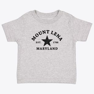 Mount Lena Maryland Star Toddler T-Shirt