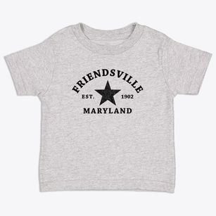 Friendsville Maryland Star Toddler T-Shirt