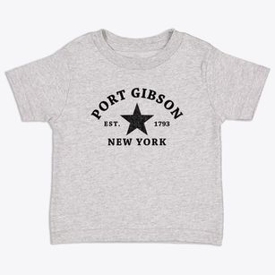 Port Gibson New York Star Toddler T-Shirt