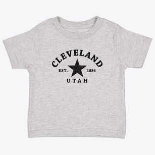 Cleveland Utah Star Toddler T-Shirt