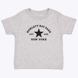 Hewlett Bay Park New York Star Toddler T-Shirt