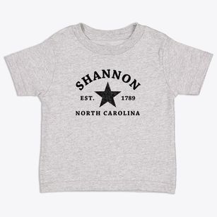 Shannon North Carolina Star Toddler T-Shirt