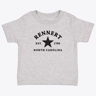 Rennert North Carolina Star Toddler T-Shirt