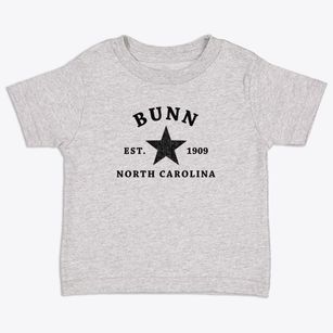 Bunn North Carolina Star Toddler T-Shirt