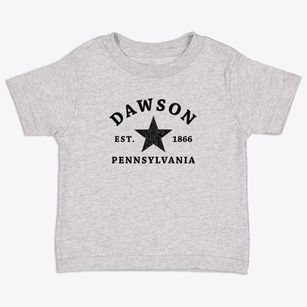 Dawson Pennsylvania Star Toddler T-Shirt