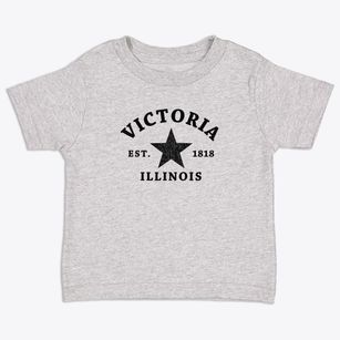Victoria Illinois Star Toddler T-Shirt